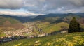 View to mÃÂ¼nstertal in the black forest