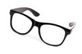 Black frame glasses Royalty Free Stock Photo