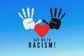 Elimination Racial Discrimination stock illustration, Royalty Free Stock Photo