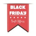 Black friday banner design Royalty Free Stock Photo