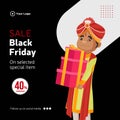 Banner design of black Friday