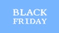 Black Friday cloud text effect sky isolated background Royalty Free Stock Photo
