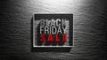 Black Friday Concept - 3D Text Royalty Free Stock Photo