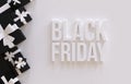 Black Friday 3d Render Wallpaper Box And Text Royalty Free Stock Photo