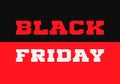 black friday on dark background. shop now. vector Royalty Free Stock Photo