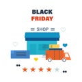 Black Friday, formulation and delivery of the goods, discounts, deals