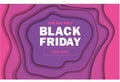 Black Friday. Friday is here. Shop now. Vector illustration.