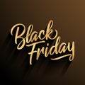 Black Friday - Lettering Design Background.