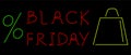 Black Friday linear banner.