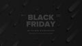 Black Friday modern promotion square web banner for social media