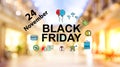 Black Friday November 24 Royalty Free Stock Photo