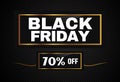 Black Friday Special Offer discount, text banner background, symbol discount, v5 Royalty Free Stock Photo