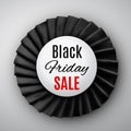 Black friday ribbon