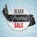 Black friday ribbon