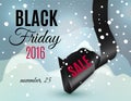 Black friday ribbon