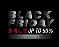 Black Friday banner Royalty Free Stock Photo