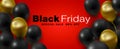 Black Friday sale banner design template