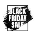 Black Friday Sale banner, poster, discount stamp