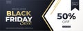 Black friday sale banner, special offer. Banner of sale, website store banner templates. Banners for online shopping.