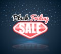 Black Friday Sale banner super man style