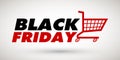 Black Friday sale banner template Royalty Free Stock Photo