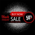 Black Friday Sale Buy Now Fifty Percent Limited Time Off Promotion Royalty Free Stock Photo