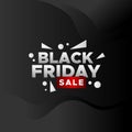 Black Friday Sale Design Background For Greeting Moment Royalty Free Stock Photo