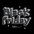 Black Friday sale design Royalty Free Stock Photo