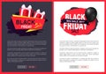 Black Friday Sale, Discounts on Autumn Sellout Royalty Free Stock Photo