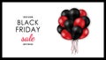 Black friday Sale horizontal banner.