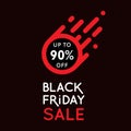 Black friday sale banner design