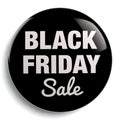 Black Friday Sale Isolated Sign Royalty Free Stock Photo