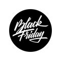 Black Friday Sale Lettering Badge