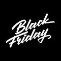 Black Friday Sale Lettering Badge