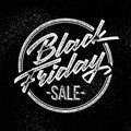 Black Friday Sale Lettering Badge