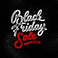 Black Friday Sale Lettering Badge