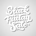 Black Friday Sale Lettering Badge