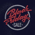 Black Friday Sale Lettering Badge