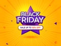 Black Friday Sale with Modern Background Royalty Free Stock Photo