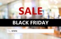 Black friday sale online shopping banner background, web banner, shopping on line promotion, digital marketing, business and tech Royalty Free Stock Photo