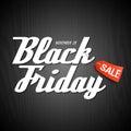 Black Friday Sale poster Royalty Free Stock Photo