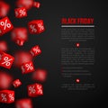 Black Friday Sale Poster Royalty Free Stock Photo