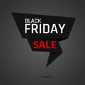 Black friday sale. Sale banner, poster, Big sale, special offer, discounts, banner template design. Royalty Free Stock Photo