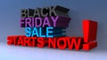 Black friday sale starts now on blue