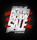 Black friday sale, storewide savings web banner