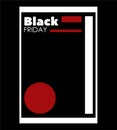 Black Friday sale tag. Black friday design, sale, discount, advertising, marketing price.