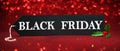 Black Friday sale tag Royalty Free Stock Photo