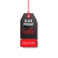 Black Friday Sale Tag Isolated Special Offer Icon Design Royalty Free Stock Photo