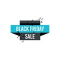 Black Friday sale and tag shape design. Special offer, best price, big sale, mega sale, discount banner. Template for your poster Royalty Free Stock Photo