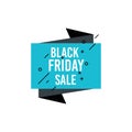 Black Friday sale and tag shape design. Special offer, best price, big sale, mega sale, discount banner. Template for your poster Royalty Free Stock Photo